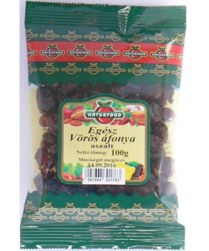 Naturfood aszalt vörösáfonya 400 g