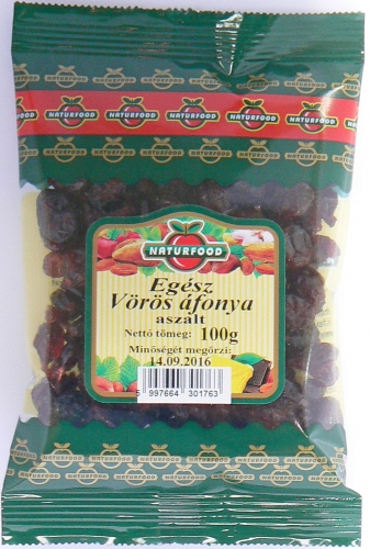 Naturfood aszalt vörösáfonya 400 g