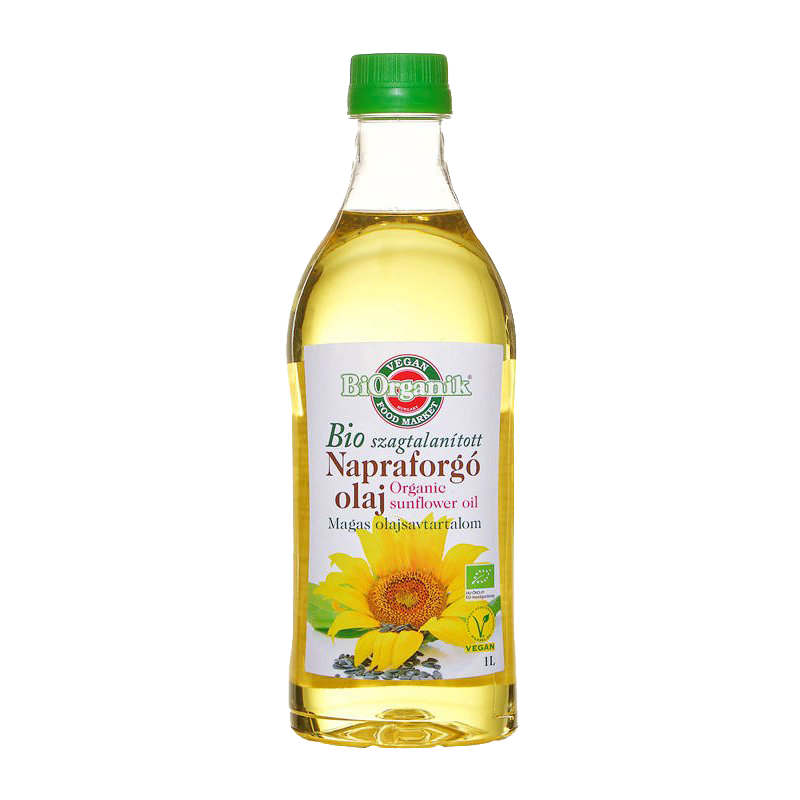 Biorganik bio napraforgóolaj - szagtalanított 1000 ml