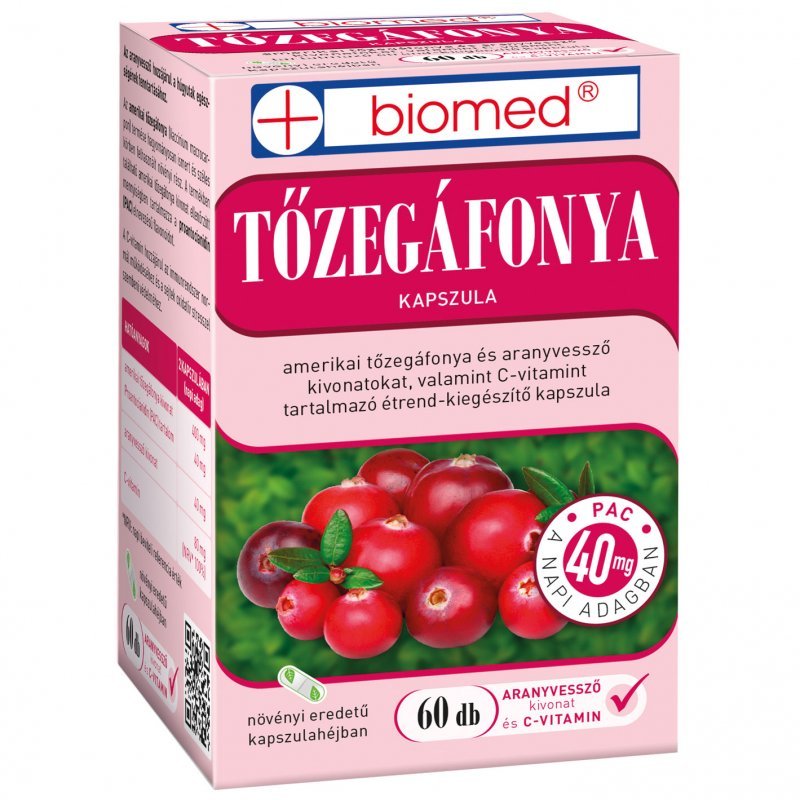 Biomed tőzegáfonya kapszula 60 db