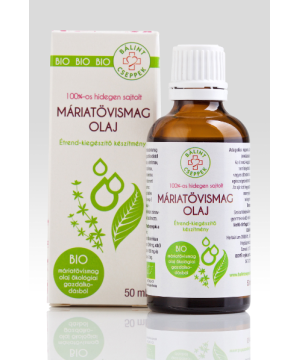 Bálint bio máriatövismag olaj hidegen sajtolt 100% 50 ml