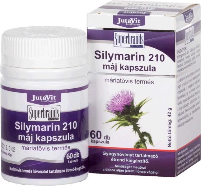 Jutavit silymarin 210 máj kapszula 60 db