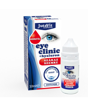 Jutavit eyeclinic szemcsepp száraz szemre 10 ml