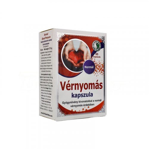 Dr. chen normál vérnyomás kapszula 60 db