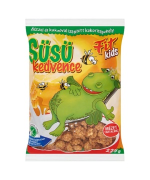 Süsü mézzel és kakaóval ízesített kukoricapehely 225 g
