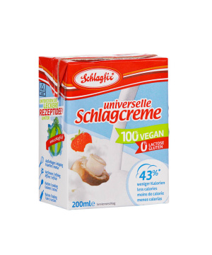 Schlagfix vegan habkrém 15% 200 ml