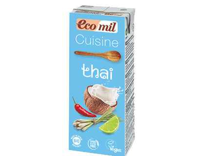 Ecomil bio thai mártás/tejszín 200 ml