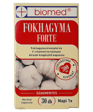 Biomed fokhagyma forte kapszula 30 db
