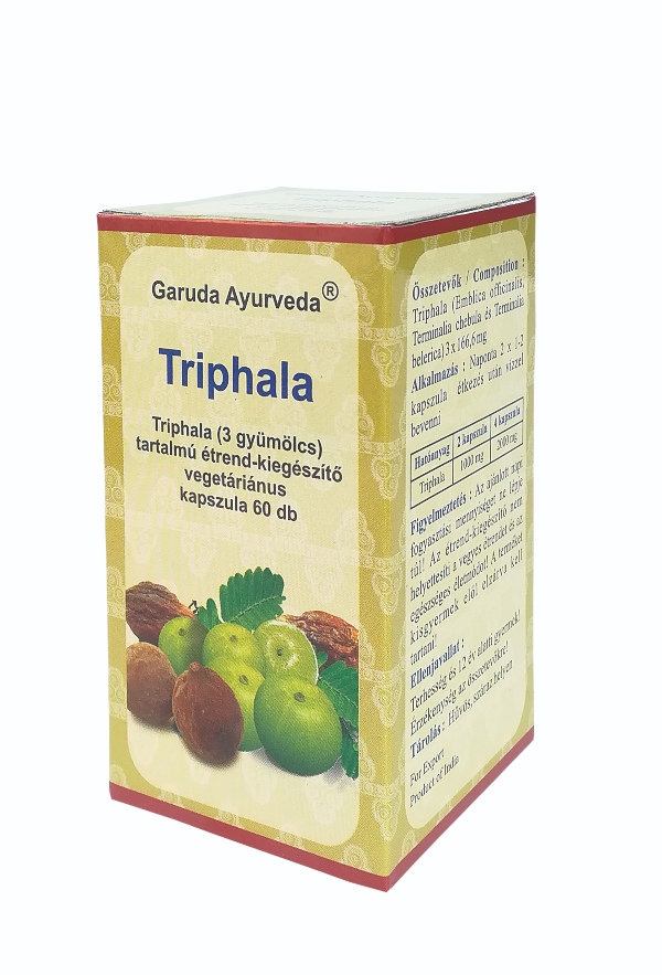 Garuda ayurveda triphala vegán kapszula 60 db