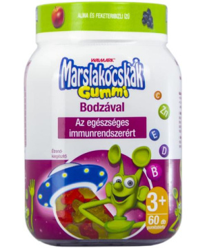 Marslakócskák gummi bodzával gumivitamin 60 db