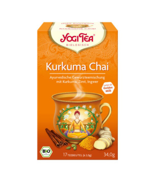 YOGI TEA Bio Kurkuma chai tea 17 filter