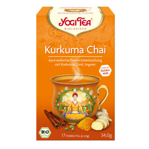 YOGI TEA Bio Kurkuma chai tea 17 filter