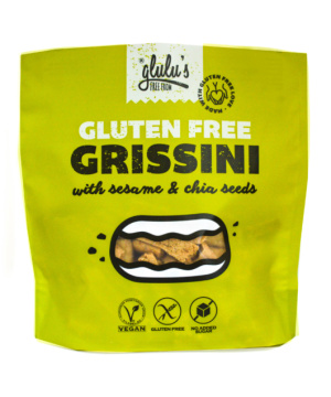 Glulu's freefrom cukormentes magvas grissini 100 g