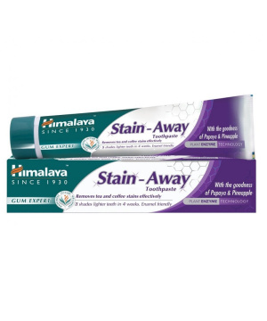 Himalaya herbals fogkrém stain away fogfehéríto 75 ml