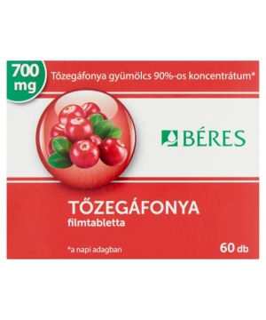 Béres tőzegáfonya filmtabletta 60 db