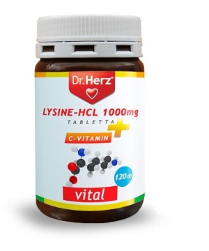 Dr. herz lysine-hcl 1000mg tabletta 120 db