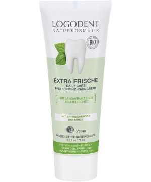 Logodent bio extra fresh daily care fogkrém borsmenta 75 ml