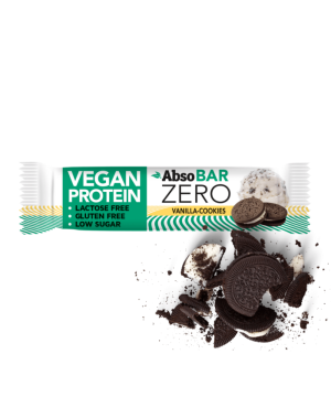 Absorice absobar zero vegan proteinszelet vanilla cookies 40 g