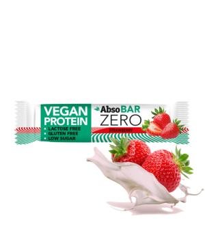 Absorice absobar zero vegan proteinszelet strawberry 40 g