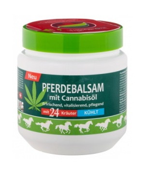 Naturstar lóbalzsam cannabis olajjal 500 ml