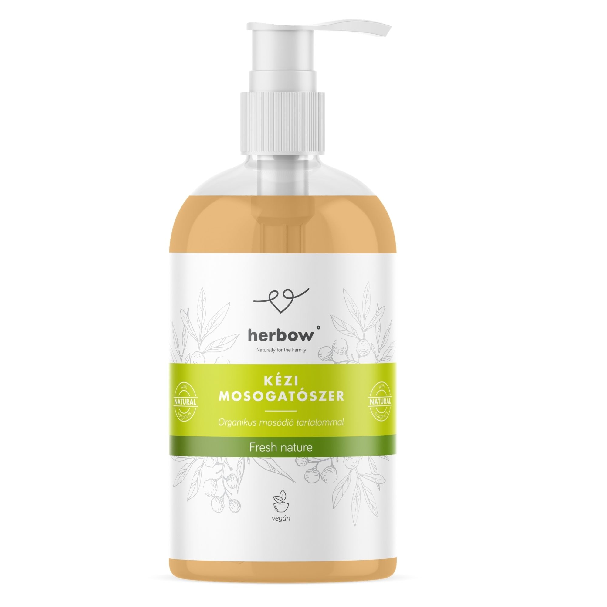 Herbow folyékony mosogatószer illatmentes 500 ml