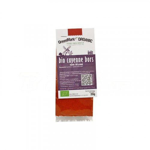 Greenmark bio cayenne bors őrölt 20 g