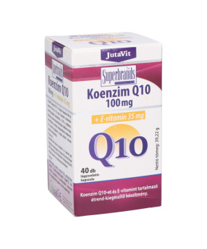 Jutavit koenzim q10 100mg+e-vitamin kapszula 40 db