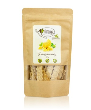Primus gluténmentes parmezános keksz 80 g