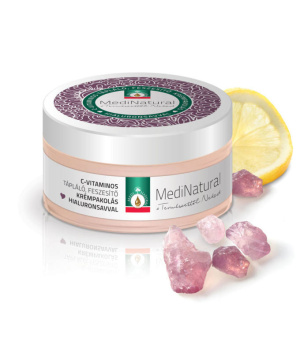 Medinatural tápláló feszesíto krémpakolás c-vitamin+hialuron 100 ml