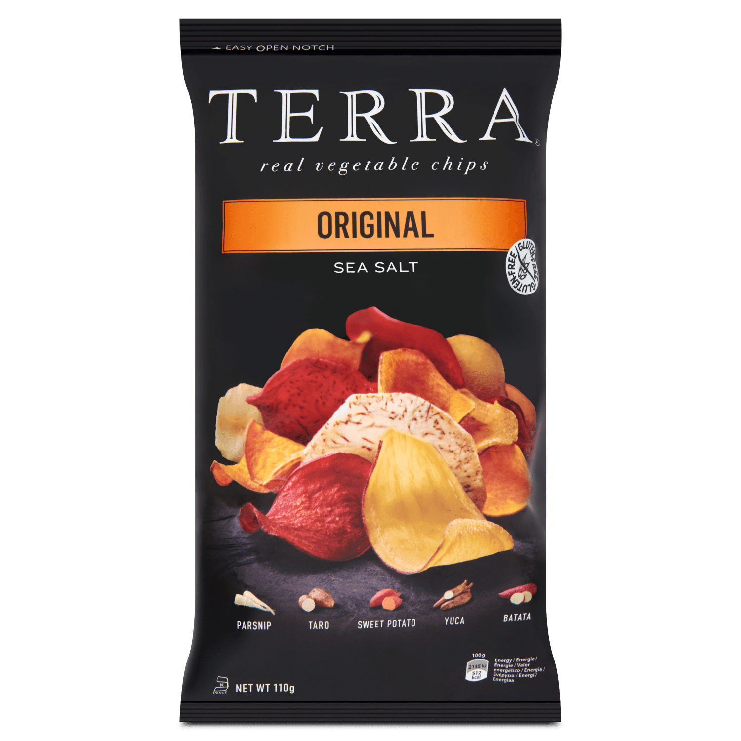 Terra original chips válogatás 110 g