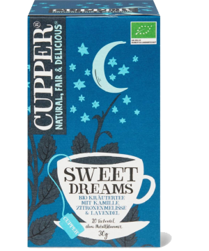 Cupper bio little dreamers nyugtató tea 20 db 30 g