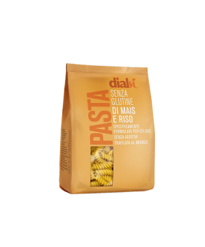 Dialsí barna rizsliszt tészta fusilli 400 g