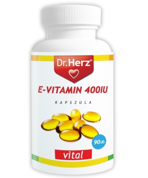 Dr. herz e-vitamin 400iu kapszula 60 db