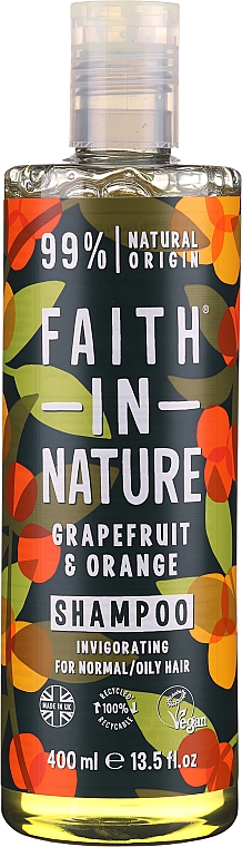 Faith In nature sampon grapefruit-narancs 400 ml