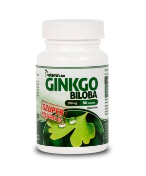 Netamin ginkgo biloba 300mg szuper kiszerelés 60 db
