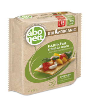 Abonett extrudált bio kenyér hajdinával gluténmentes 100 g