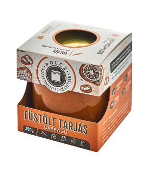 Polcz füstölt tarjás babragu adalékmentes készétel 350 g