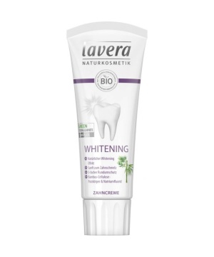Lavera basis sensitive bio fogkrém whitening bambusz-fluorid 75 ml