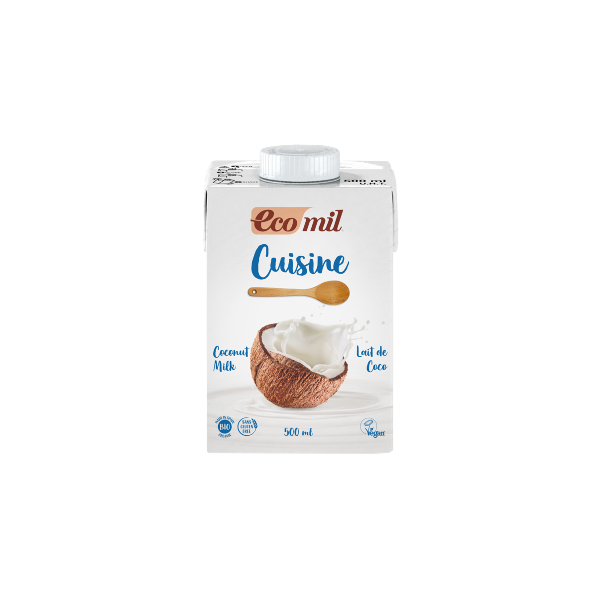 Ecomil bio kókusztej konyhai felhasználásra 500 ml