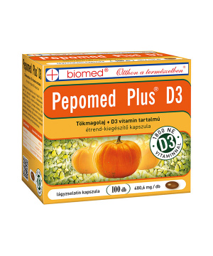 Biomed pepomed plus d3 kapszula 100 db