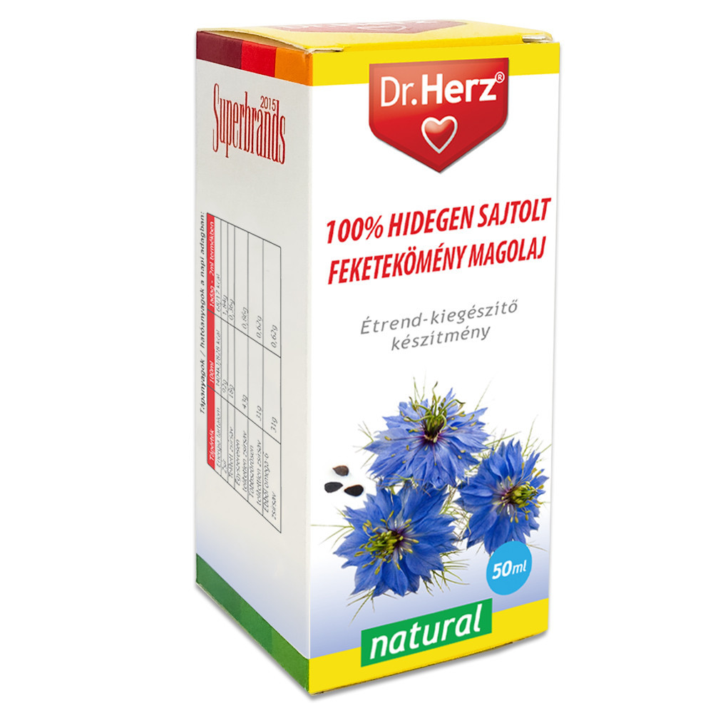 Dr. herz feketekömény magolaj 100% hidegen sajtolt 50 ml