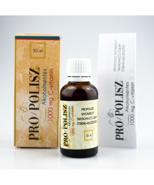 Pro/polisz propoliszos kivonatot tartalmazó alkoholos csepp 1000mg c-vitaminnal 30 ml