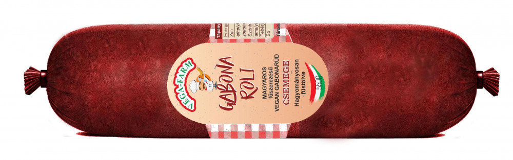Vega Farm csemege füstölt gabonakolbász 550 g