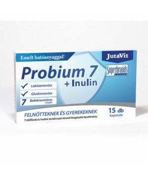 Jutavit probium 7+inulin kapszula 15 db