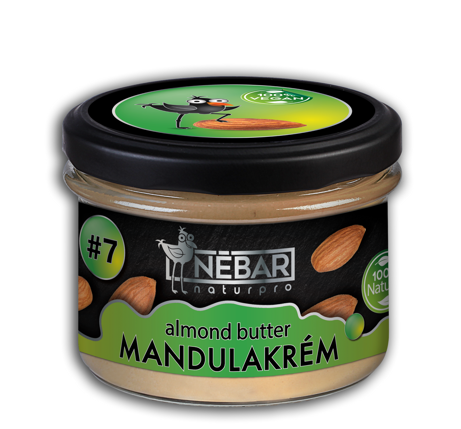 Nébar naturpro 100% mandulakrém 180 g