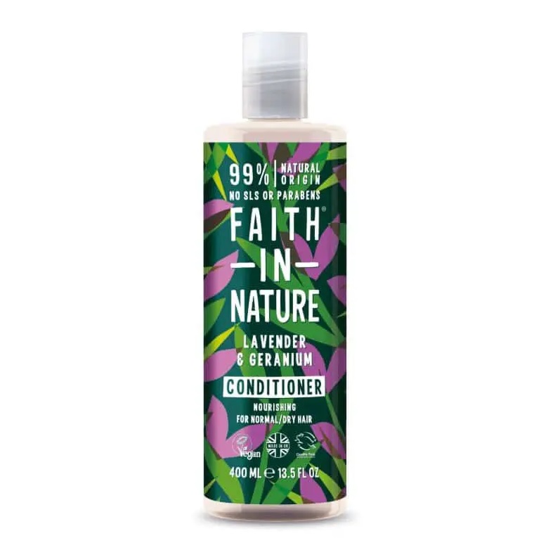 Faith in nature hajkondícionáló levendula-geránium 400 ml