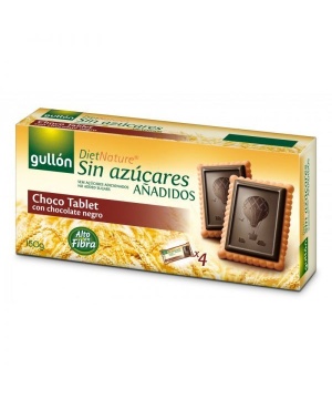 Gullón choco tablet étcsokis keksz édesítoszerrel 150 g