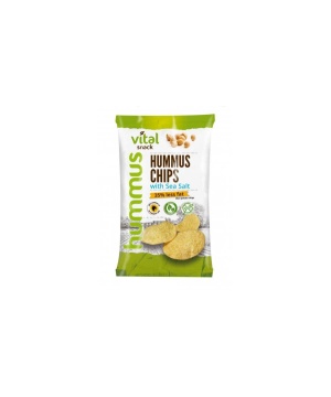 Vital humusz chipsz tengeri sóval 65 g