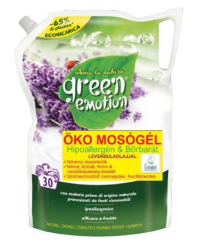Green Emotion öko mosógel levendula illattal utántöltő 1500 ml