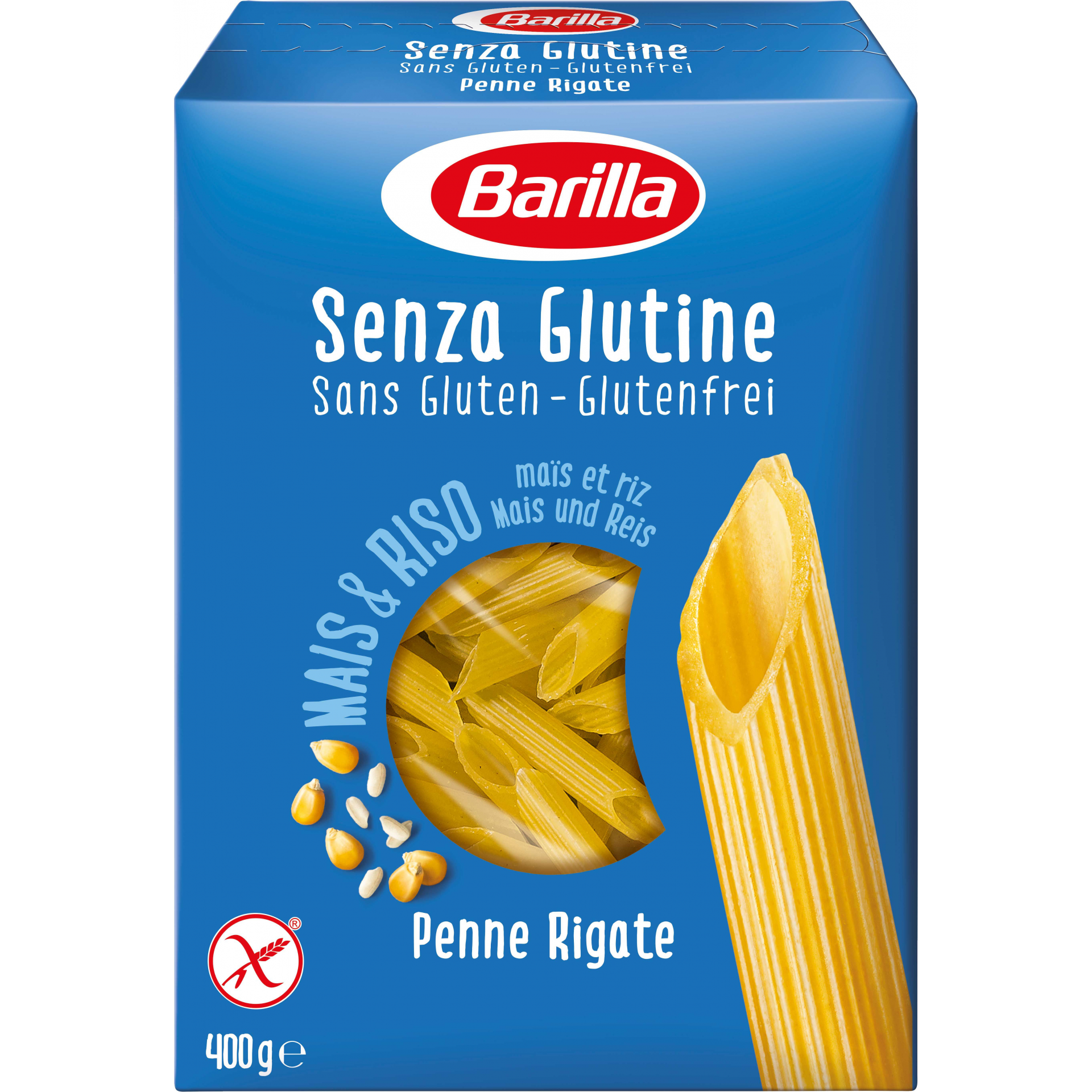 Barilla gluténmentes penne tészta 400 g